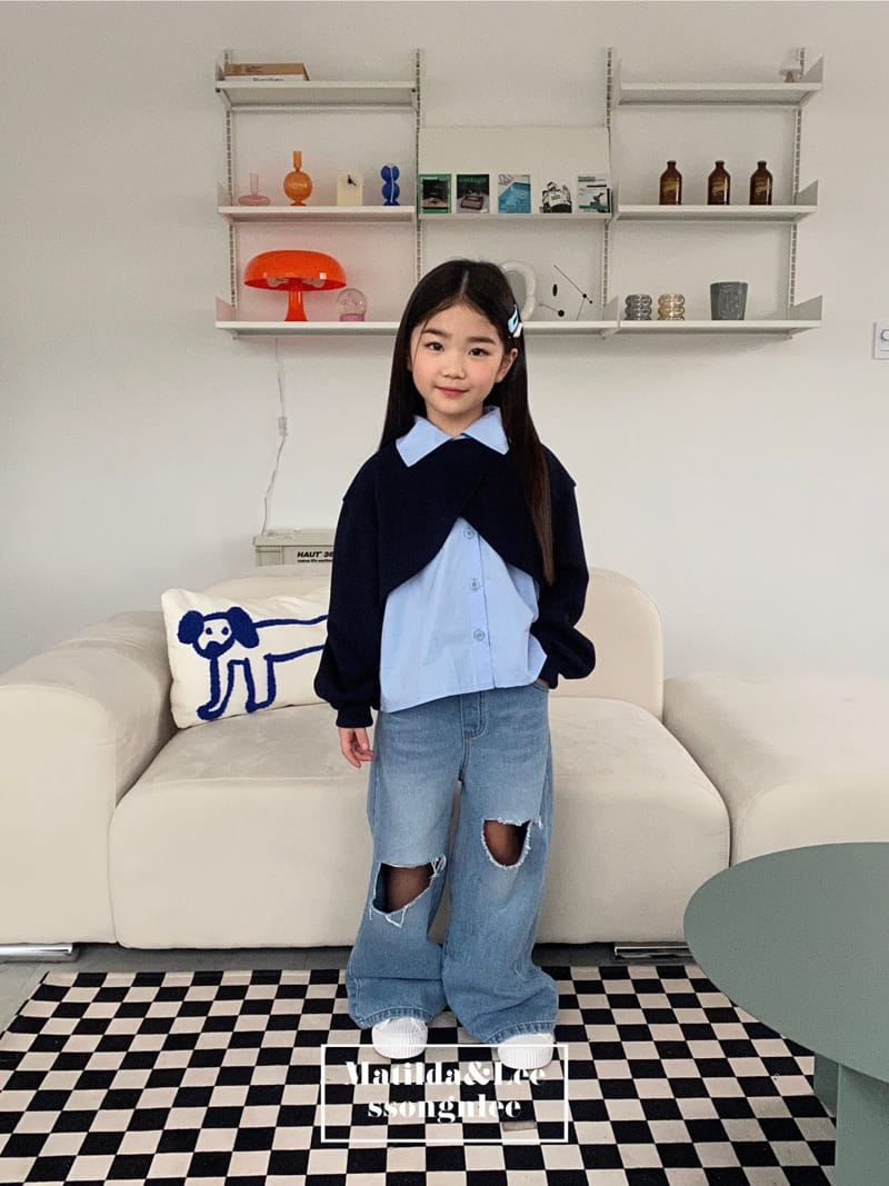 Matilda & Lee - Korean Children Fashion - #childofig - Layered Double Shirt - 11