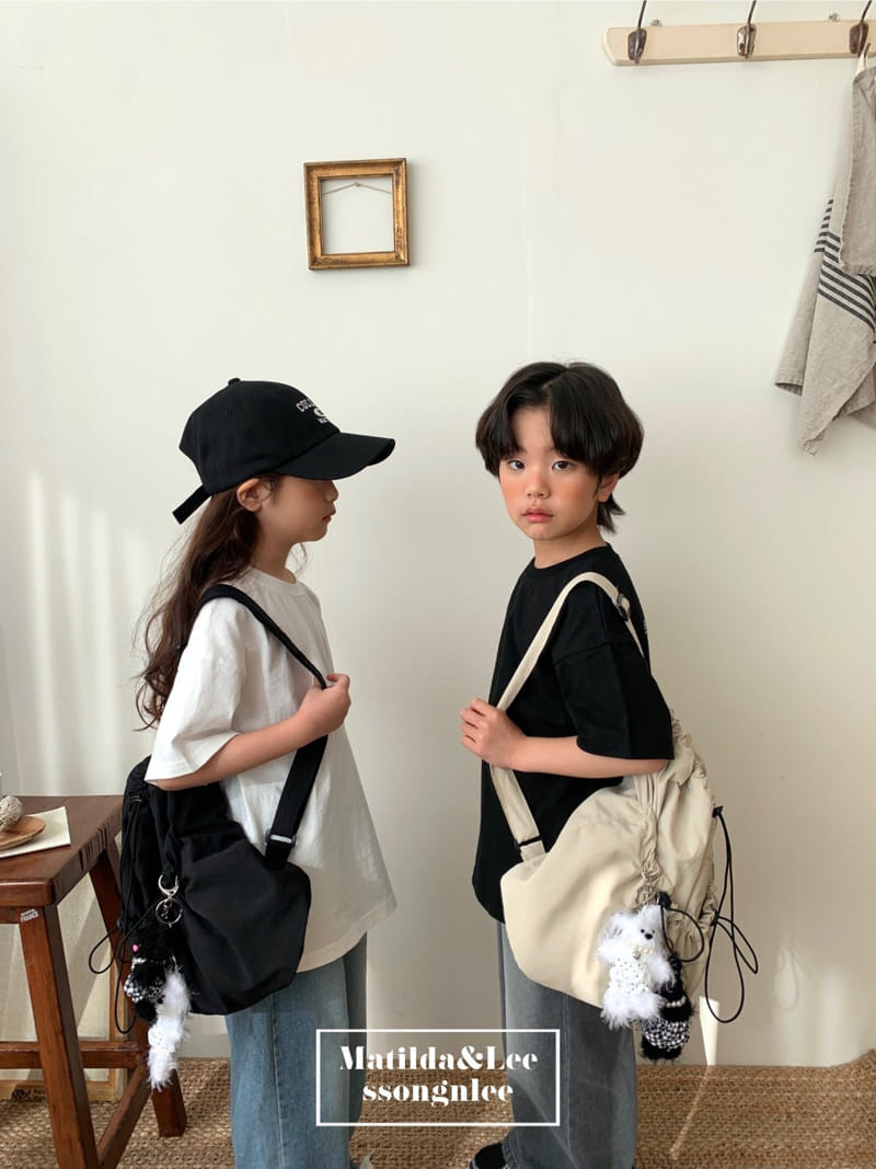 Matilda & Lee - Korean Children Fashion - #childofig - Lettering Short Sleeve Tee - 8