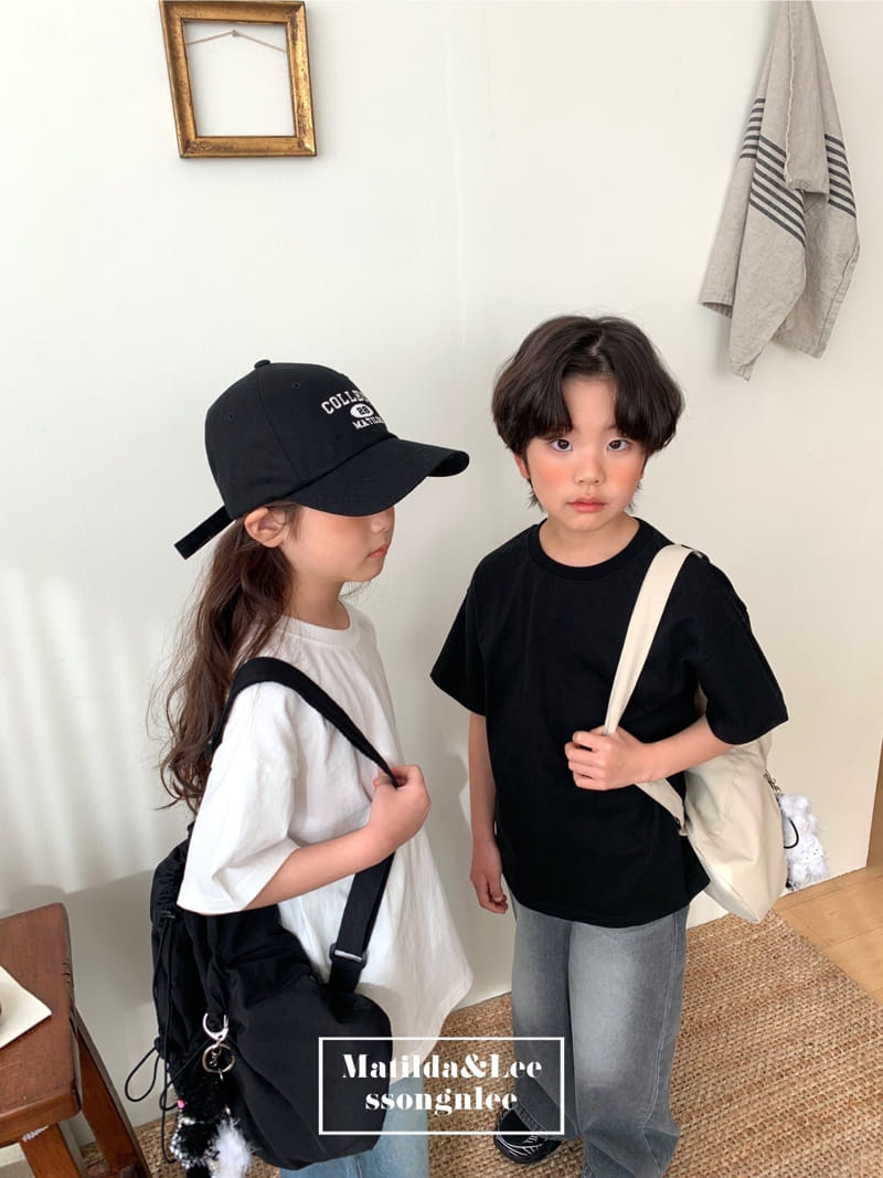 Matilda & Lee - Korean Children Fashion - #childofig - Lettering Short Sleeve Tee - 9