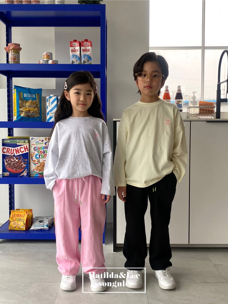 Matilda & Lee - Korean Children Fashion - #childofig - Lettering Jogger Pants - 6