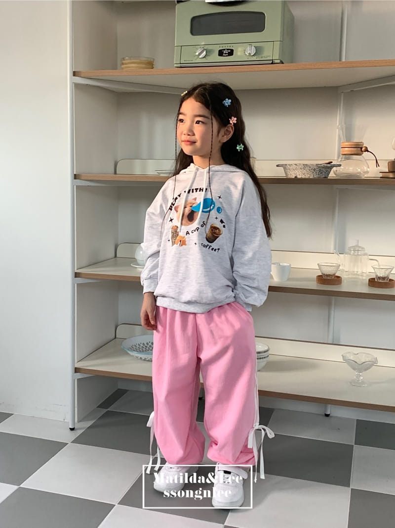 Matilda & Lee - Korean Children Fashion - #childofig - Ribbon Tape Jogger Pants - 3