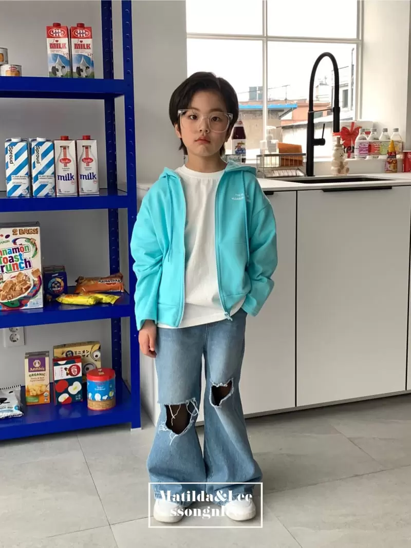 Matilda & Lee - Korean Children Fashion - #childofig - Matilda Vintage Denim Pants - 11