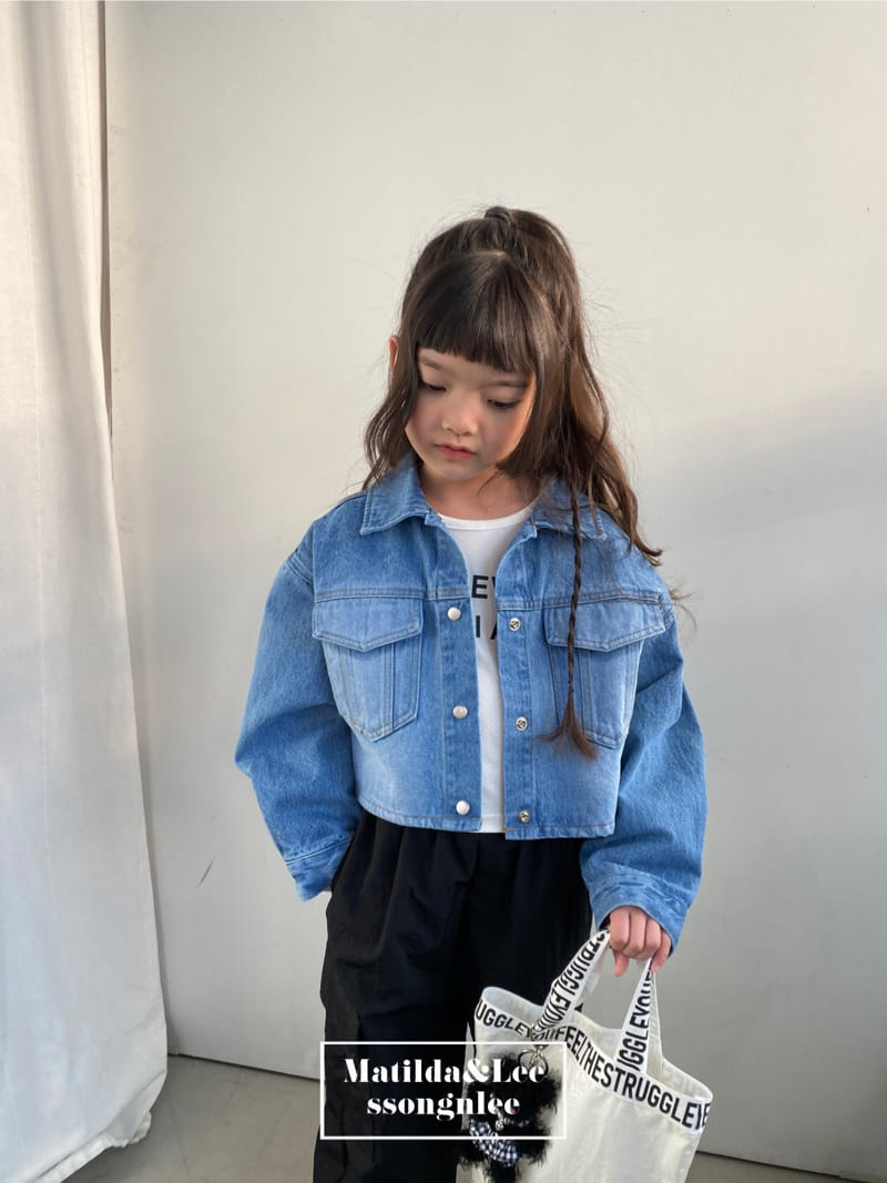 Matilda & Lee - Korean Children Fashion - #childofig - Matilda Denim Jacket - 3