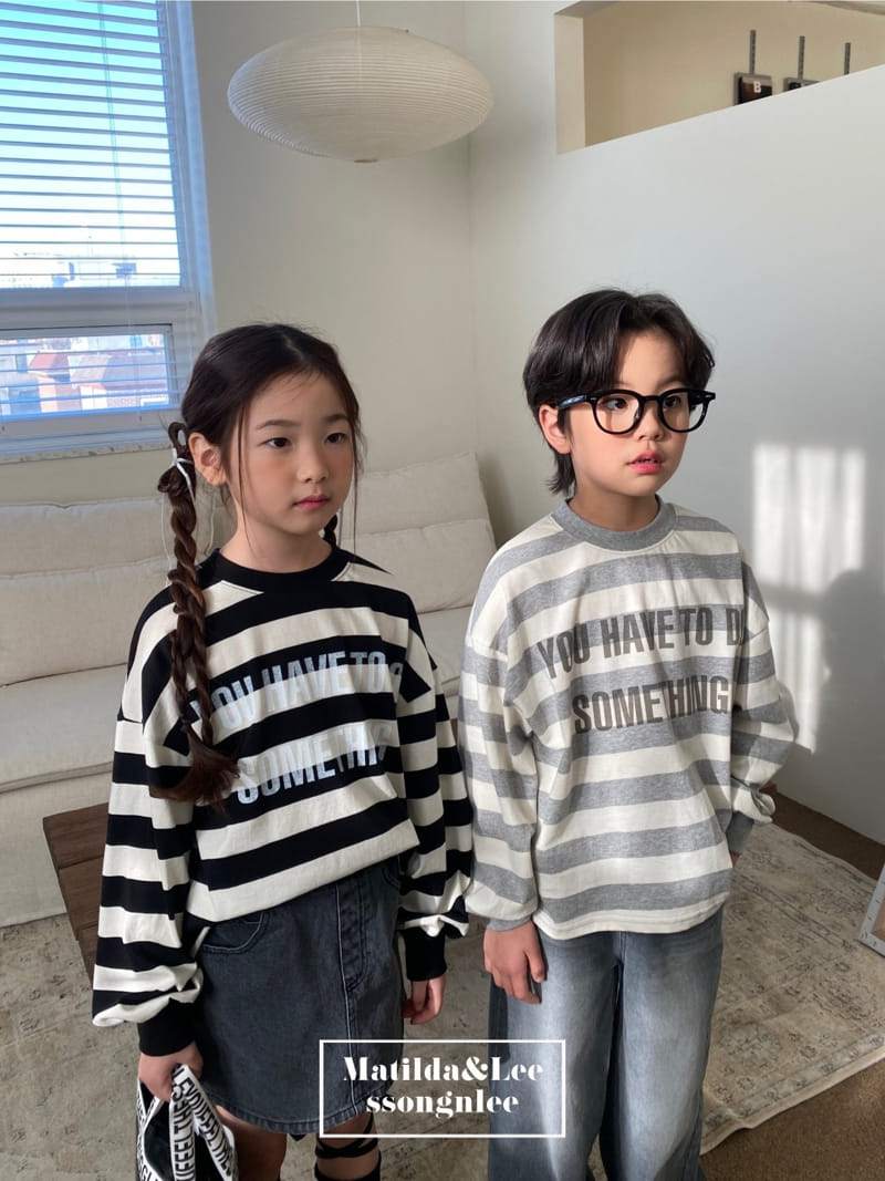 Matilda & Lee - Korean Children Fashion - #childofig - Something ST Tee - 10