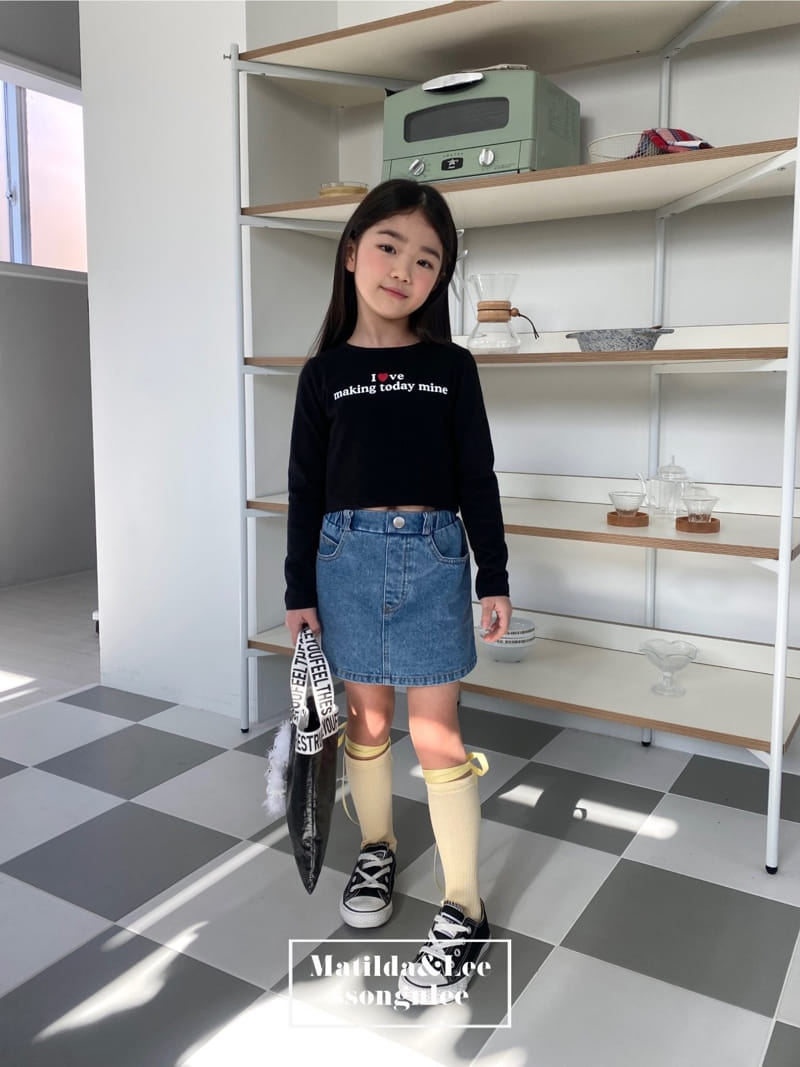 Matilda & Lee - Korean Children Fashion - #childofig - IM Crop Tee - 9