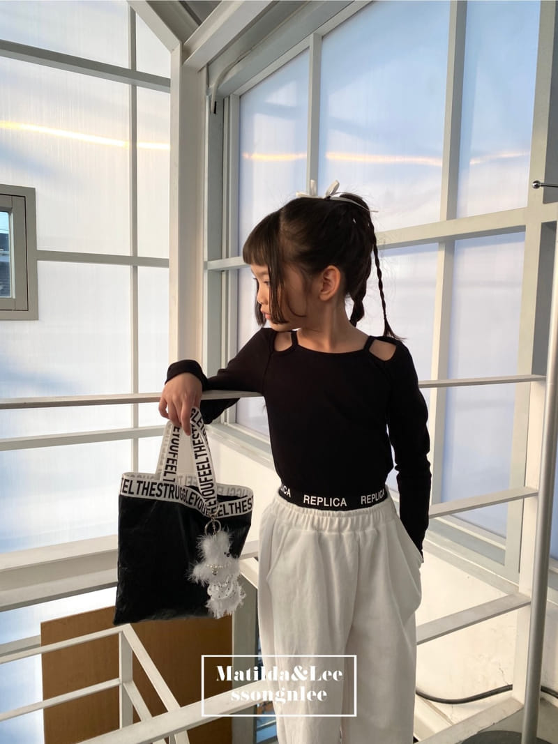 Matilda & Lee - Korean Children Fashion - #childofig - Shoulder Rib Tee - 7