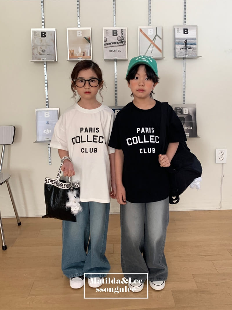 Matilda & Lee - Korean Children Fashion - #childofig - Paris Short Sleeve Tee - 5
