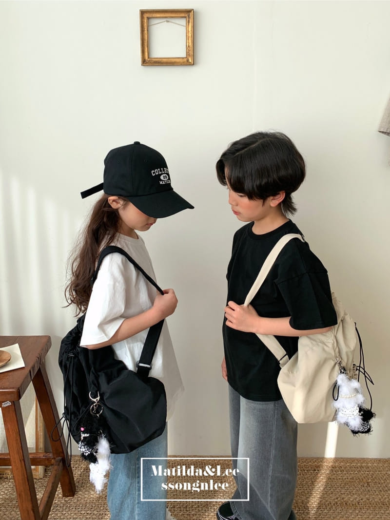 Matilda & Lee - Korean Children Fashion - #childrensboutique - Lettering Short Sleeve Tee - 10