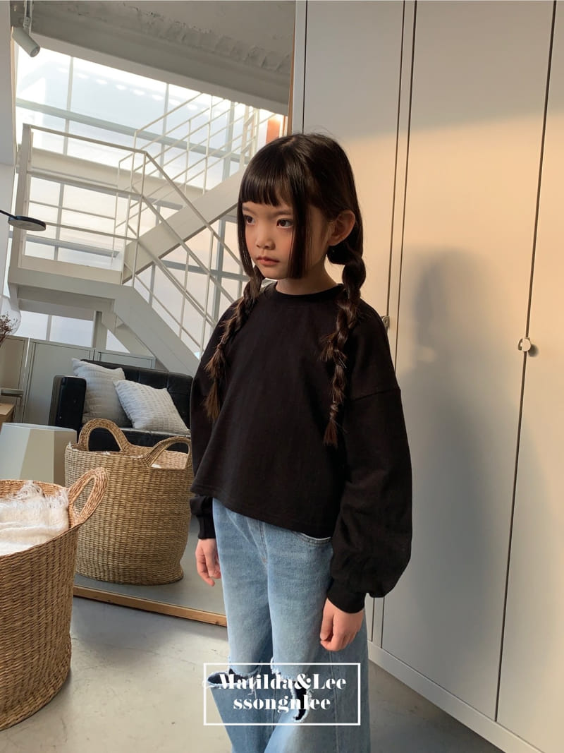 Matilda & Lee - Korean Children Fashion - #childrensboutique - Back Heart Slit Tee - 5
