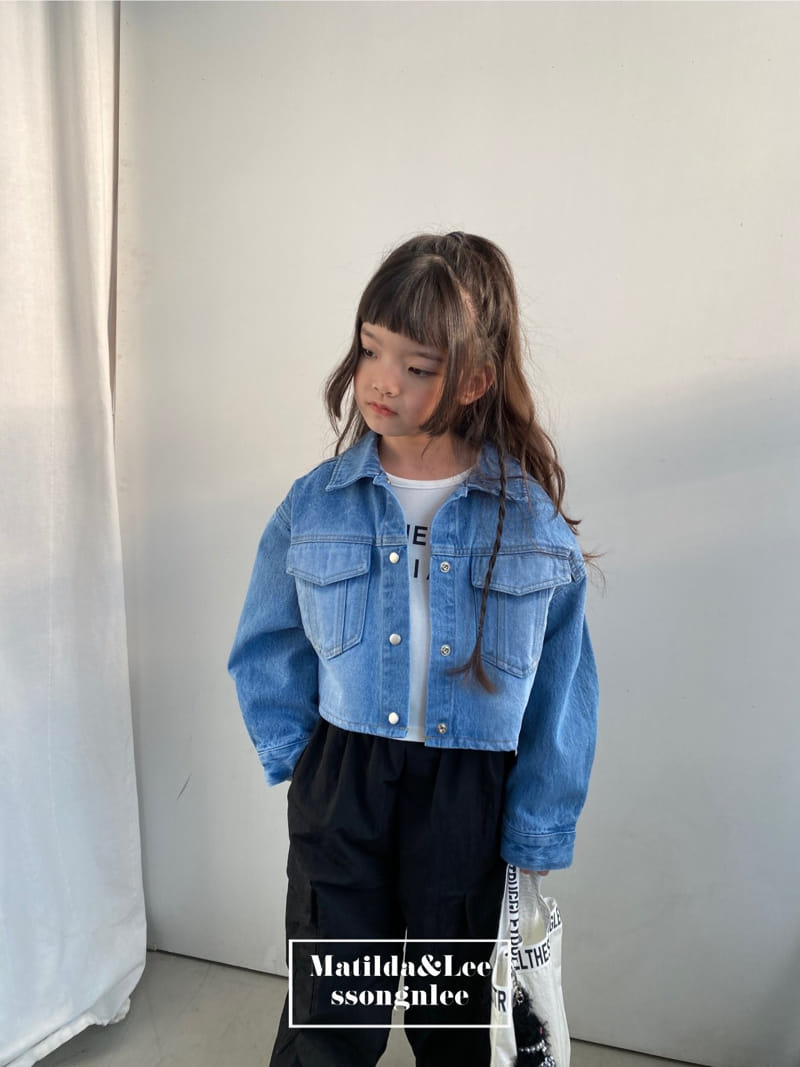 Matilda & Lee - Korean Children Fashion - #childofig - Matilda Denim Jacket - 4