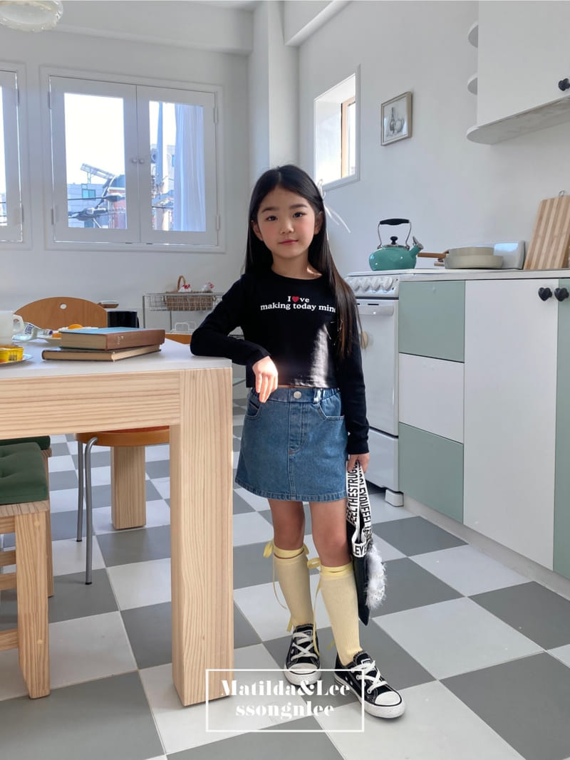Matilda & Lee - Korean Children Fashion - #childrensboutique - IM Crop Tee - 11