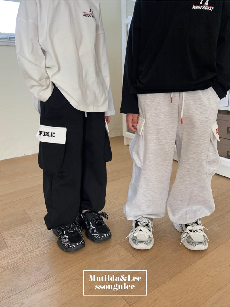 Matilda & Lee - Korean Children Fashion - #childrensboutique - Lee Blic Gunbbang Pants - 4
