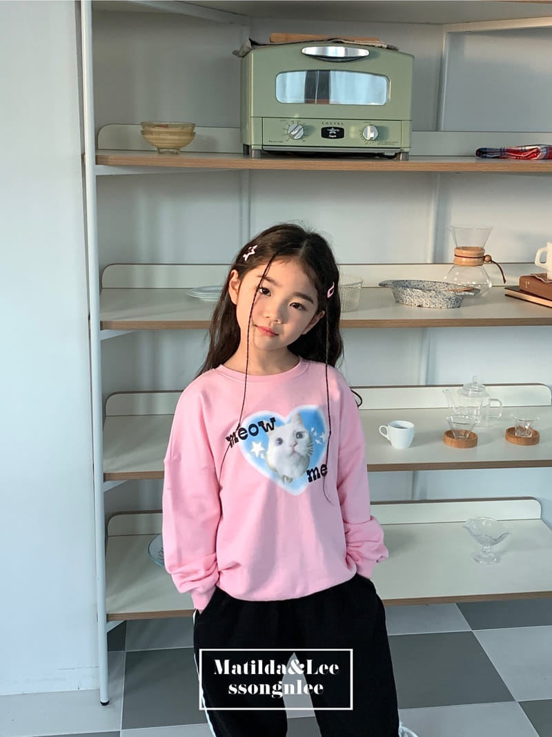 Matilda & Lee - Korean Children Fashion - #designkidswear - Miyawoo Cat Sweatshirt - 8