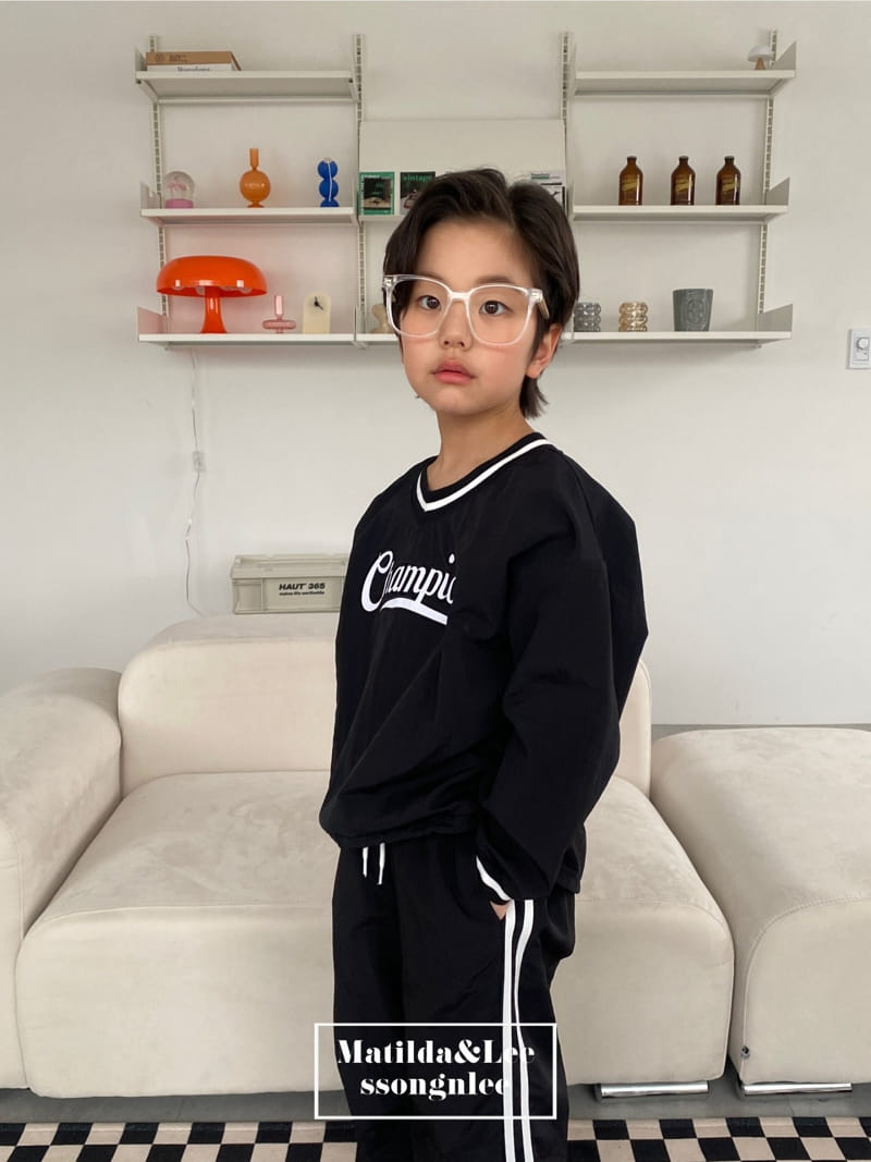 Matilda & Lee - Korean Children Fashion - #designkidswear - Windbreak Sweatshirt - 7