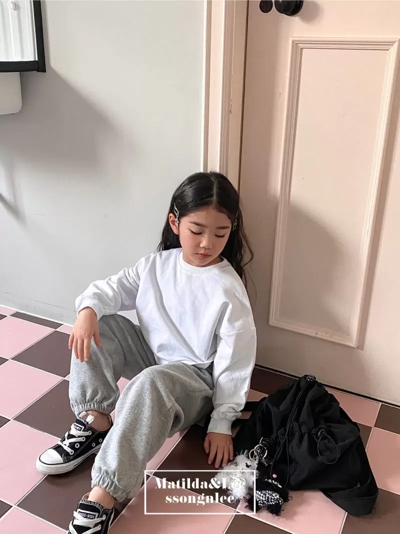 Matilda & Lee - Korean Children Fashion - #designkidswear - Back Heart Slit Tee - 6