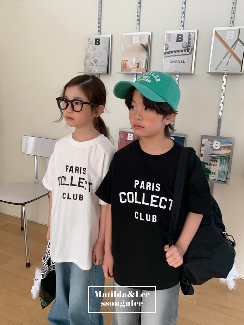 Matilda & Lee - Korean Children Fashion - #designkidswear - Paris Short Sleeve Tee - 8