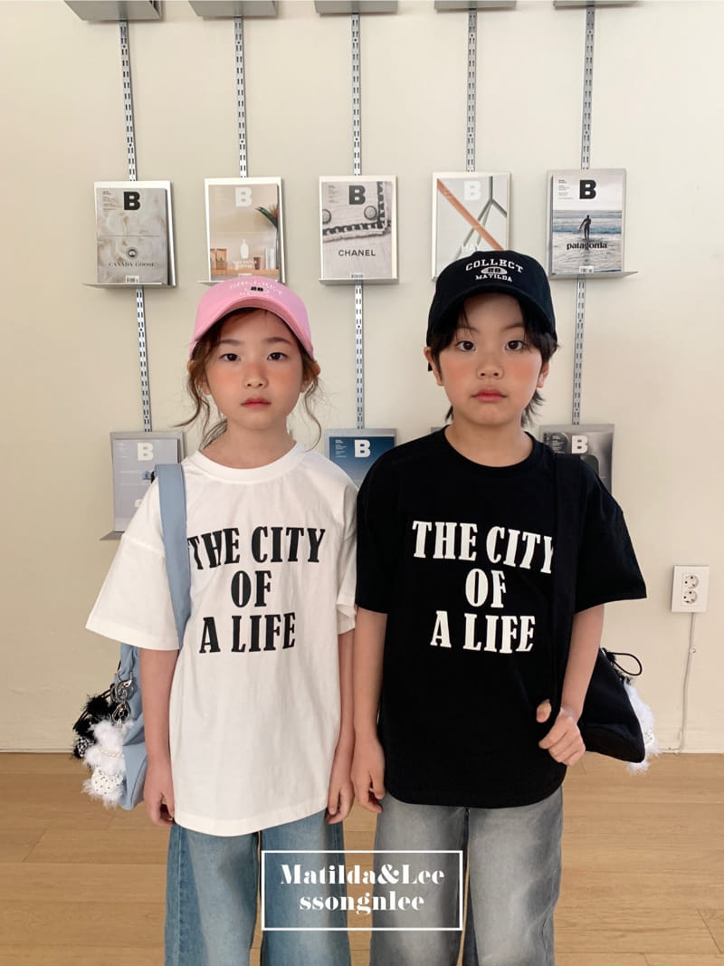 Matilda & Lee - Korean Children Fashion - #discoveringself - Life Short Sleeve Tee - 2