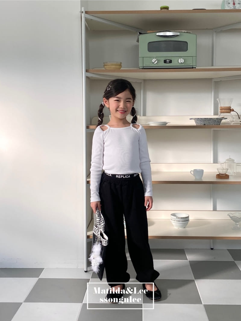 Matilda & Lee - Korean Children Fashion - #discoveringself - Replica Band Jogger Pants - 8