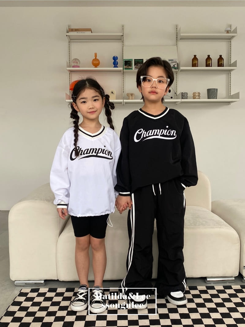 Matilda & Lee - Korean Children Fashion - #discoveringself - Windbreak Sweatshirt - 8