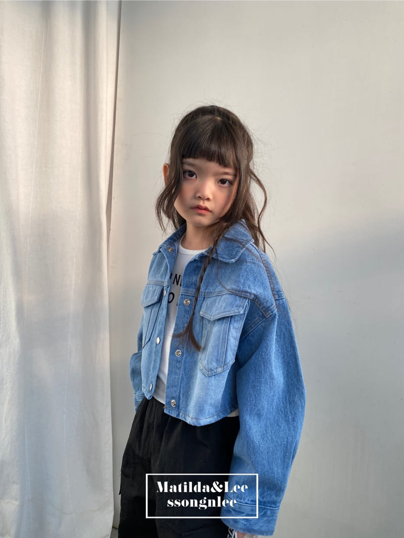 Matilda & Lee - Korean Children Fashion - #discoveringself - Matilda Denim Jacket - 6