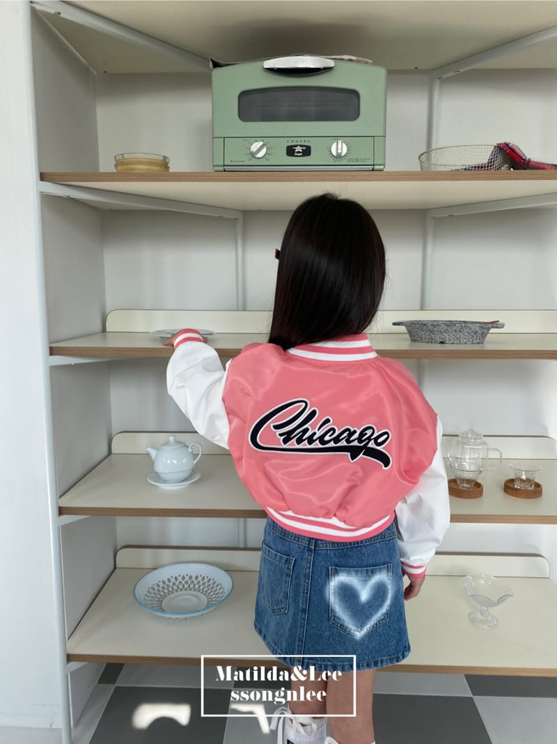 Matilda & Lee - Korean Children Fashion - #discoveringself - Chicago Crop Baseball Jumper - 5