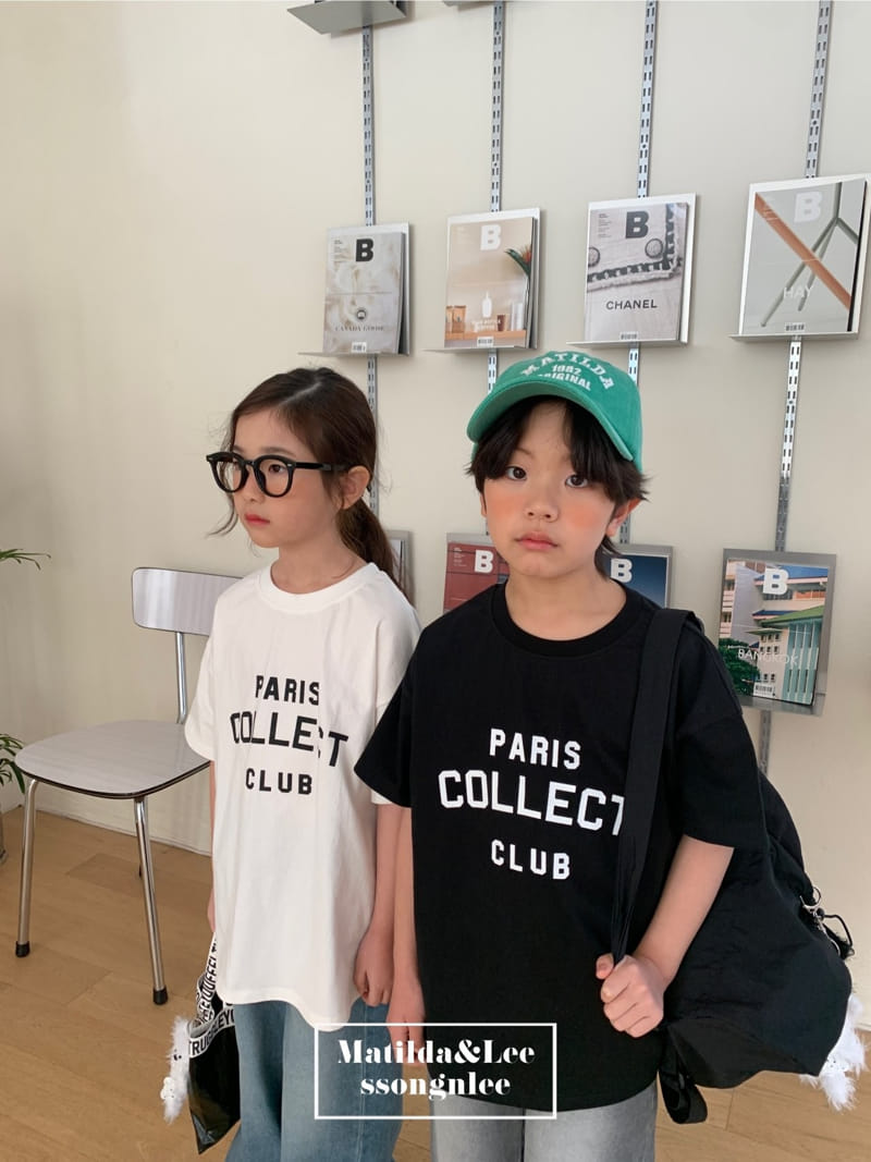 Matilda & Lee - Korean Children Fashion - #discoveringself - Paris Short Sleeve Tee - 9