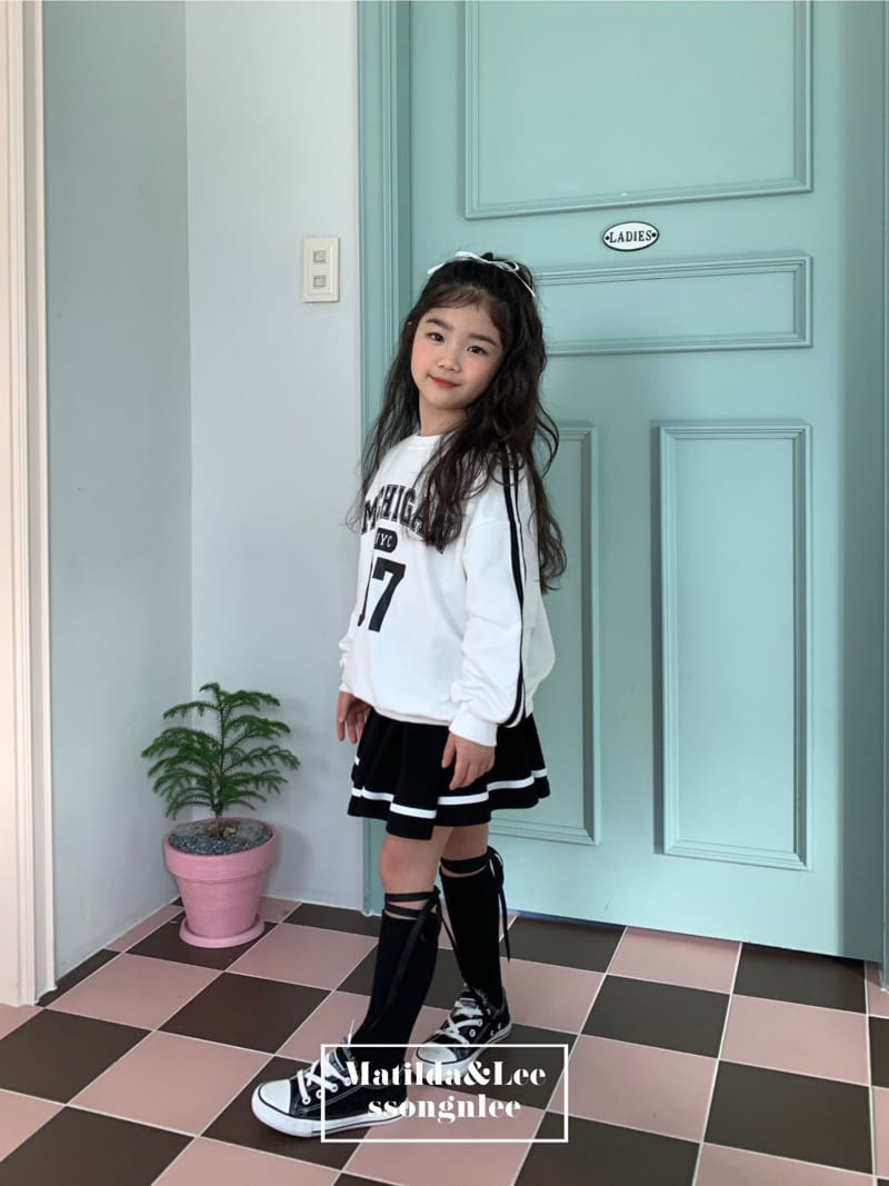 Matilda & Lee - Korean Children Fashion - #fashionkids - Michigan Tape Sweatshirt - 11