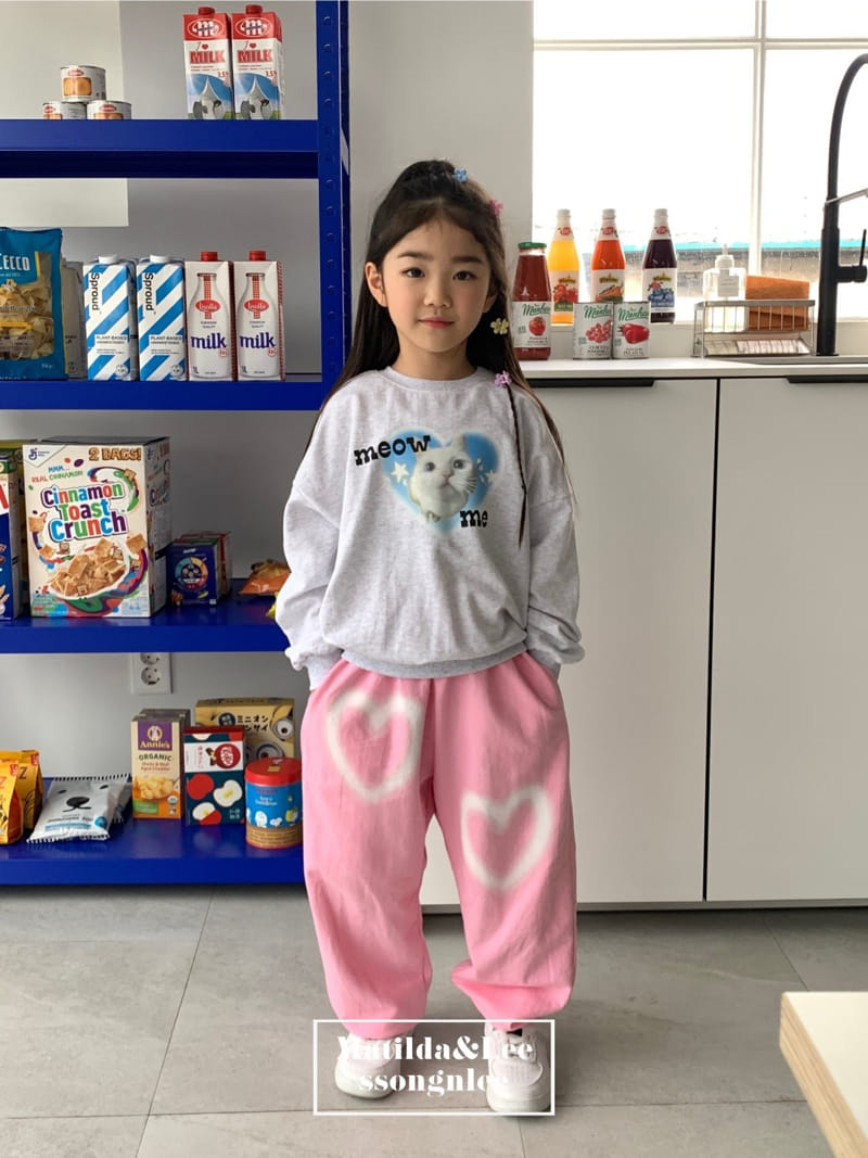 Matilda & Lee - Korean Children Fashion - #fashionkids - Miyawoo Cat Sweatshirt - 10