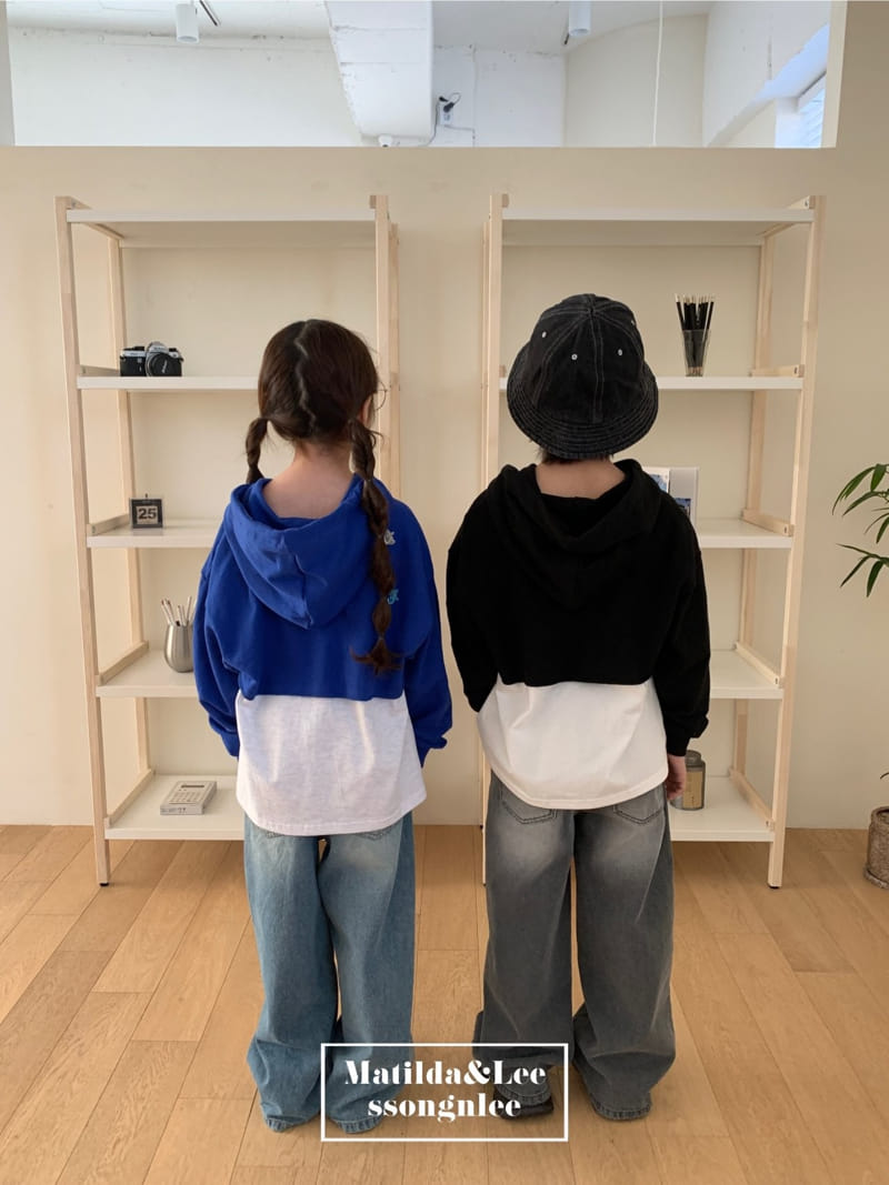 Matilda & Lee - Korean Children Fashion - #fashionkids - Wide Denim Pants - 5