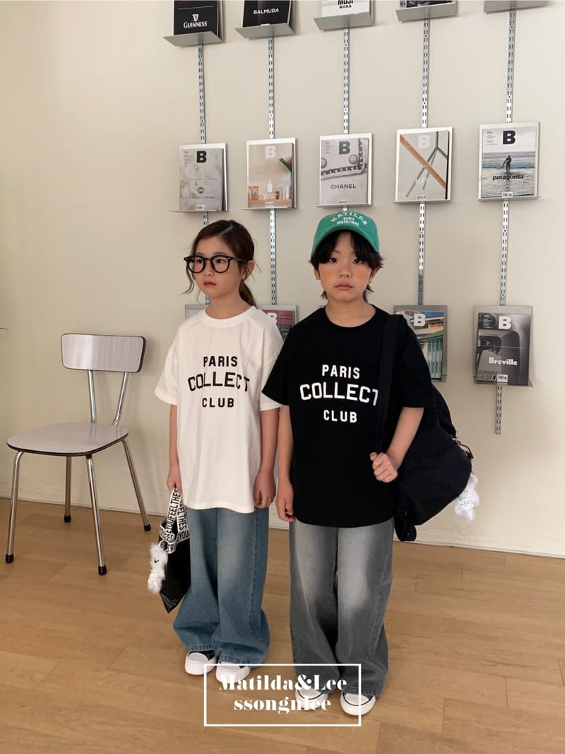 Matilda & Lee - Korean Children Fashion - #fashionkids - Paris Short Sleeve Tee - 10