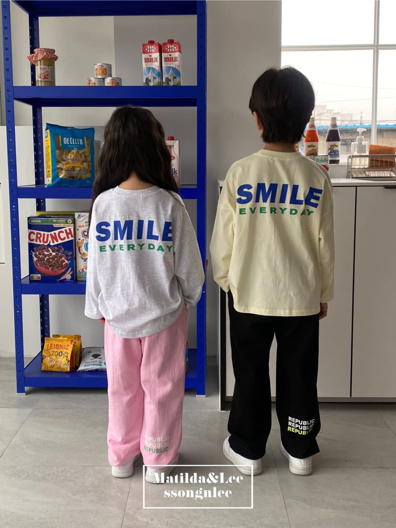 Matilda & Lee - Korean Children Fashion - #kidsshorts - Lettering Jogger Pants - 11