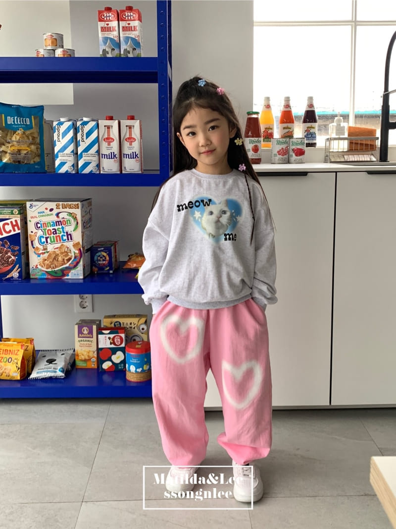 Matilda & Lee - Korean Children Fashion - #kidsshorts - Miyawoo Cat Sweatshirt - 11