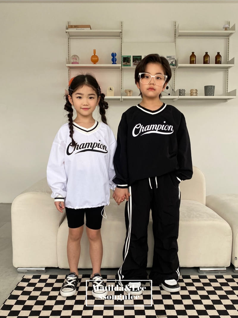 Matilda & Lee - Korean Children Fashion - #kidsshorts - Windbreak Sweatshirt - 10
