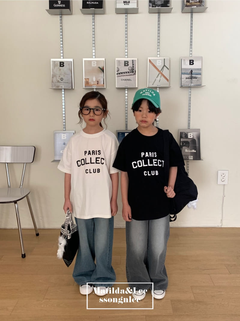 Matilda & Lee - Korean Children Fashion - #kidsshorts - Paris Short Sleeve Tee - 11