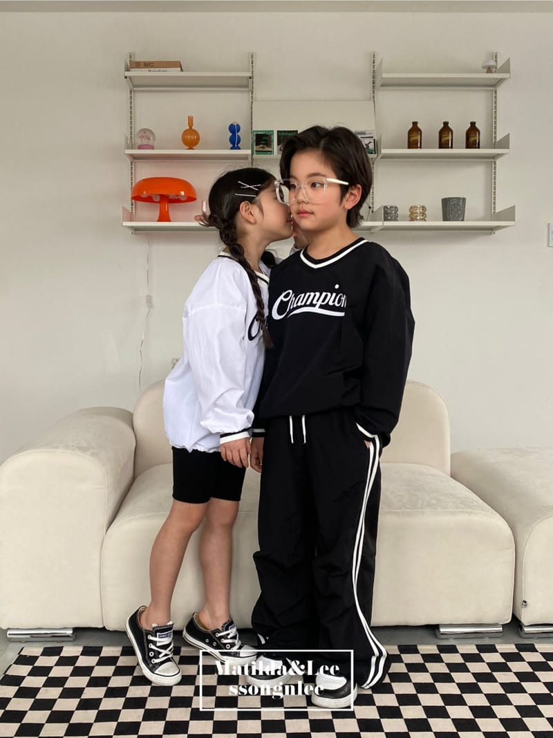 Matilda & Lee - Korean Children Fashion - #kidsstore - Windbreak Sweatshirt - 11