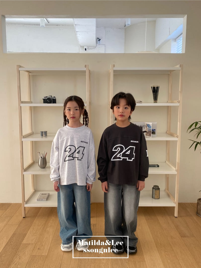 Matilda & Lee - Korean Children Fashion - #kidsstore - Wide Denim Pants - 7
