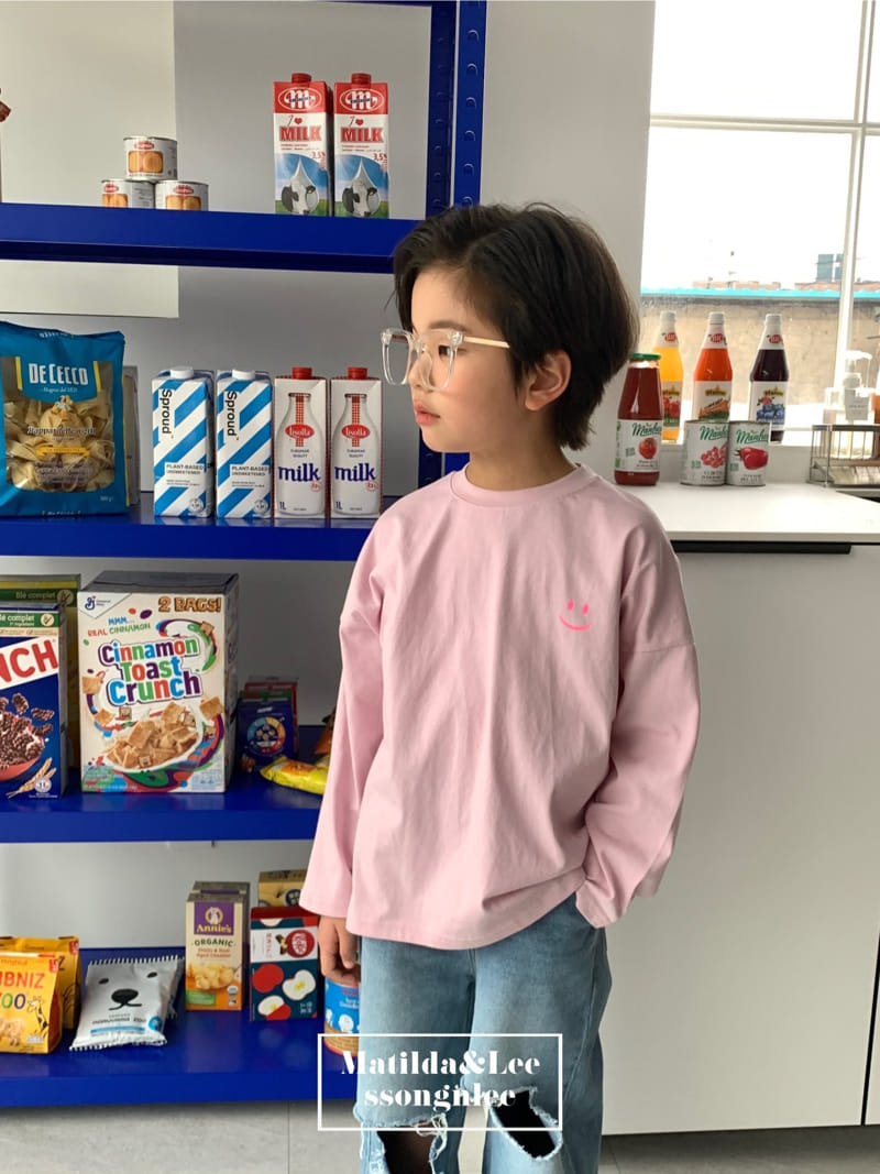 Matilda & Lee - Korean Children Fashion - #kidsshorts - Smile Tee - 4