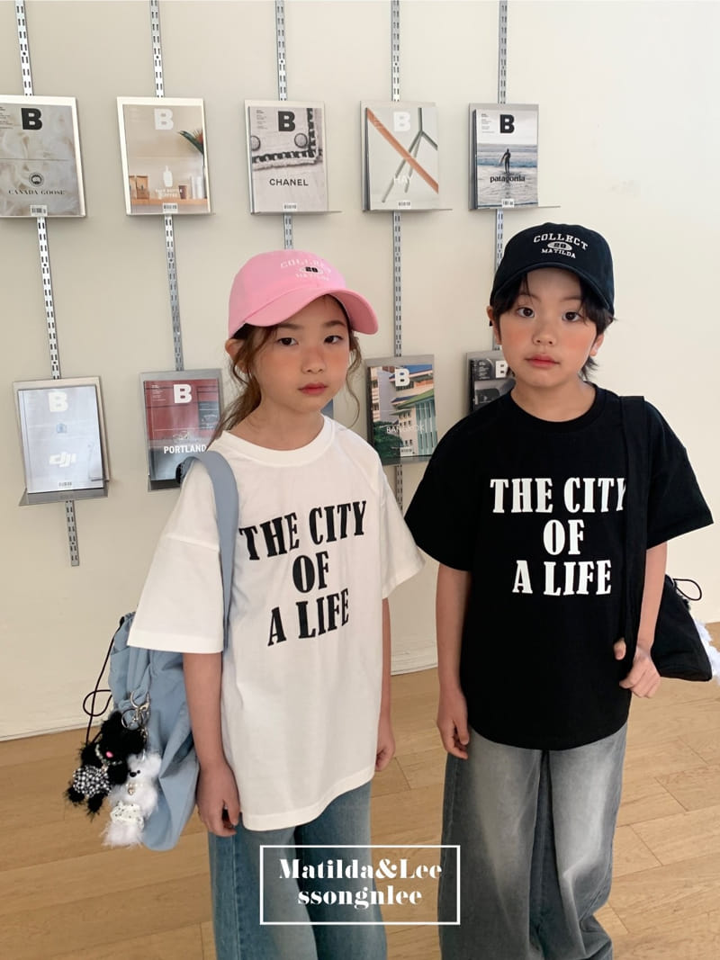 Matilda & Lee - Korean Children Fashion - #littlefashionista - Life Short Sleeve Tee - 8