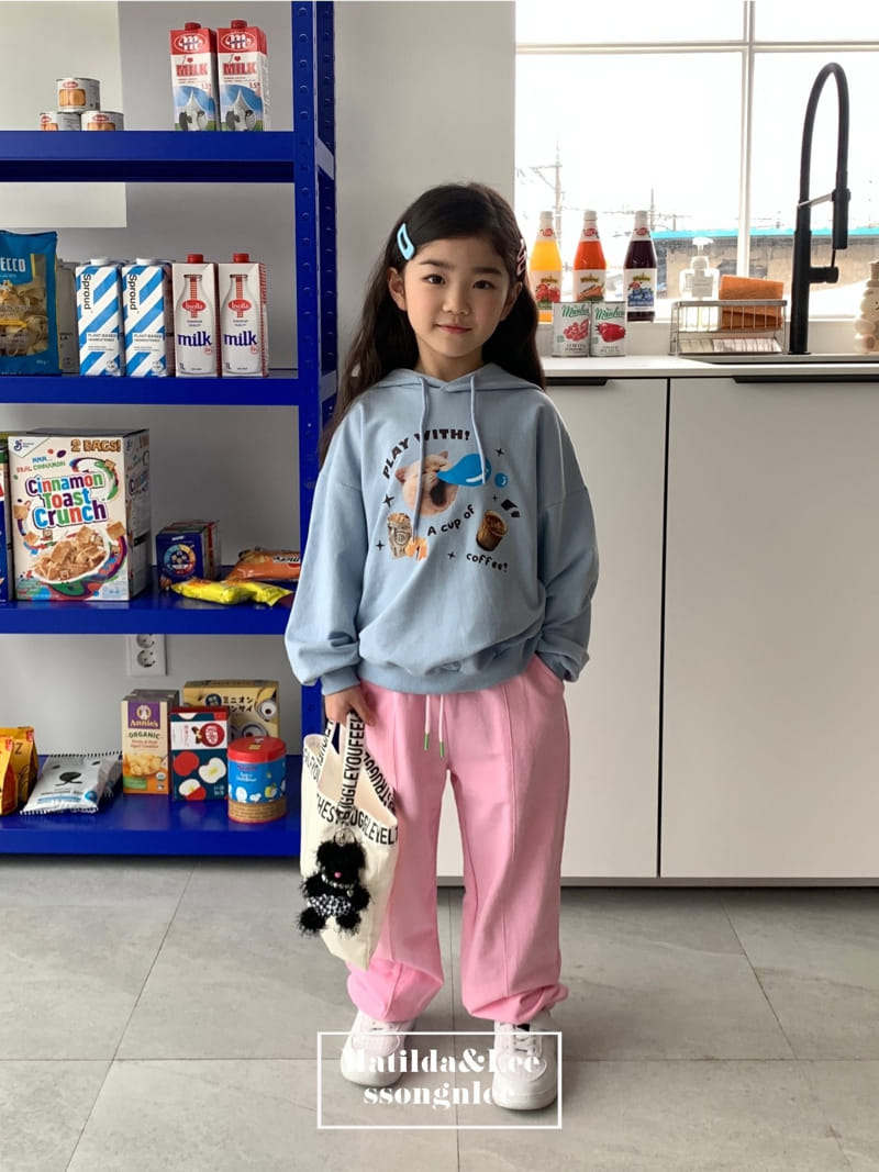 Matilda & Lee - Korean Children Fashion - #littlefashionista - Lettering Jogger Pants