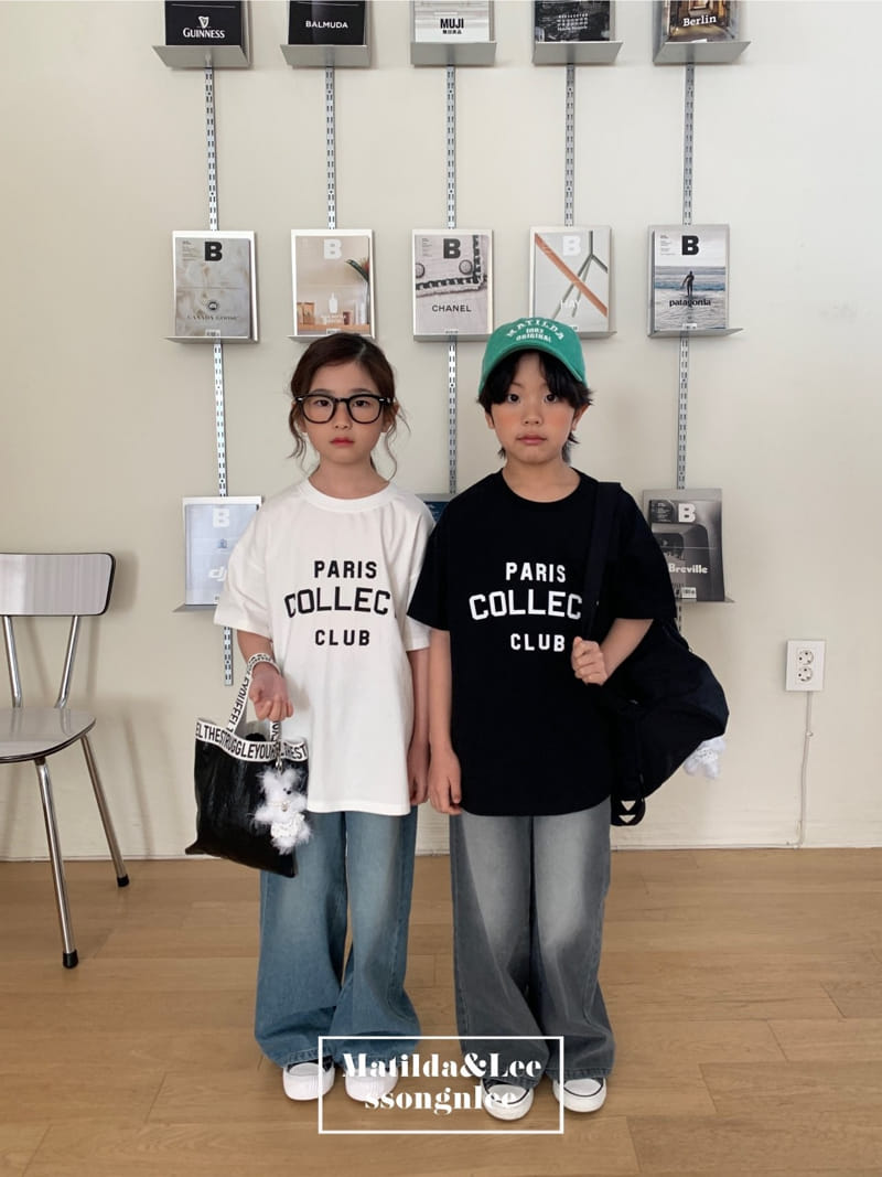 Matilda & Lee - Korean Children Fashion - #littlefashionista - Paris Short Sleeve Tee