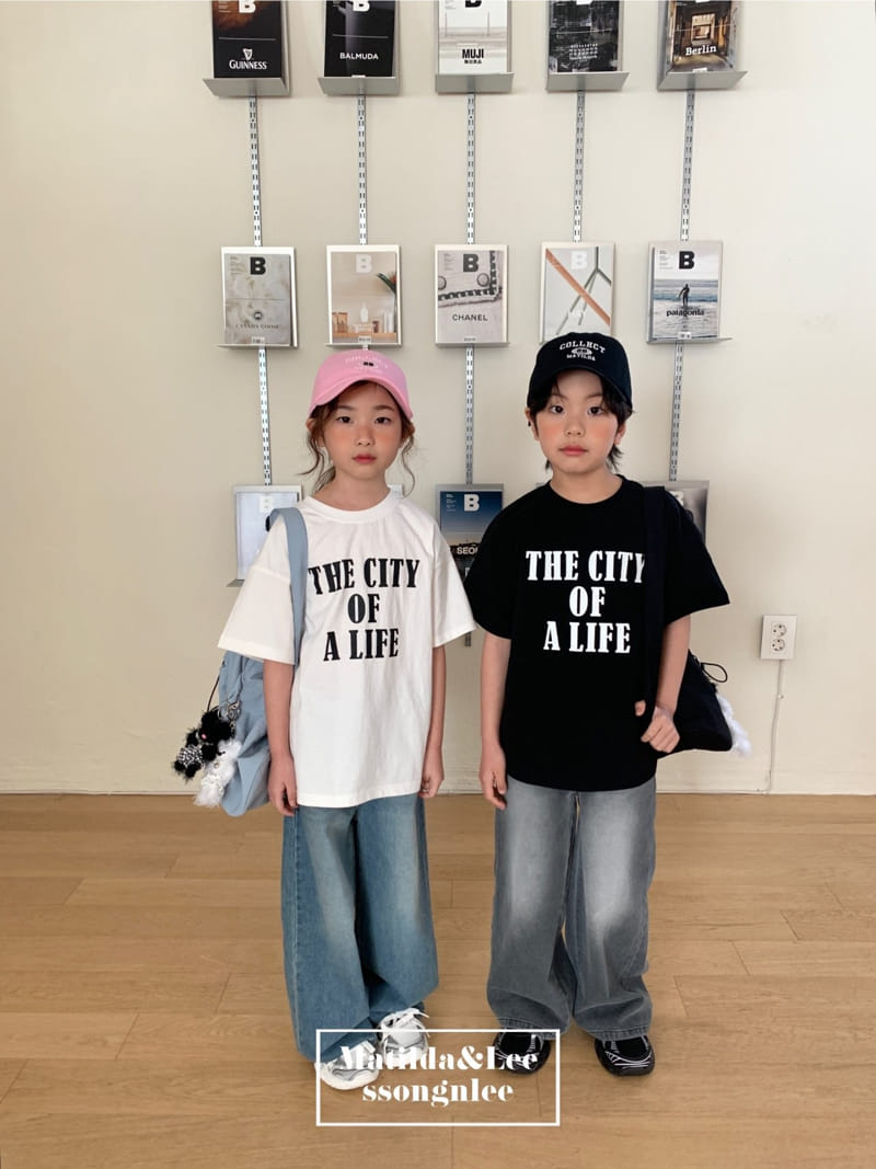 Matilda & Lee - Korean Children Fashion - #magicofchildhood - Life Short Sleeve Tee - 9