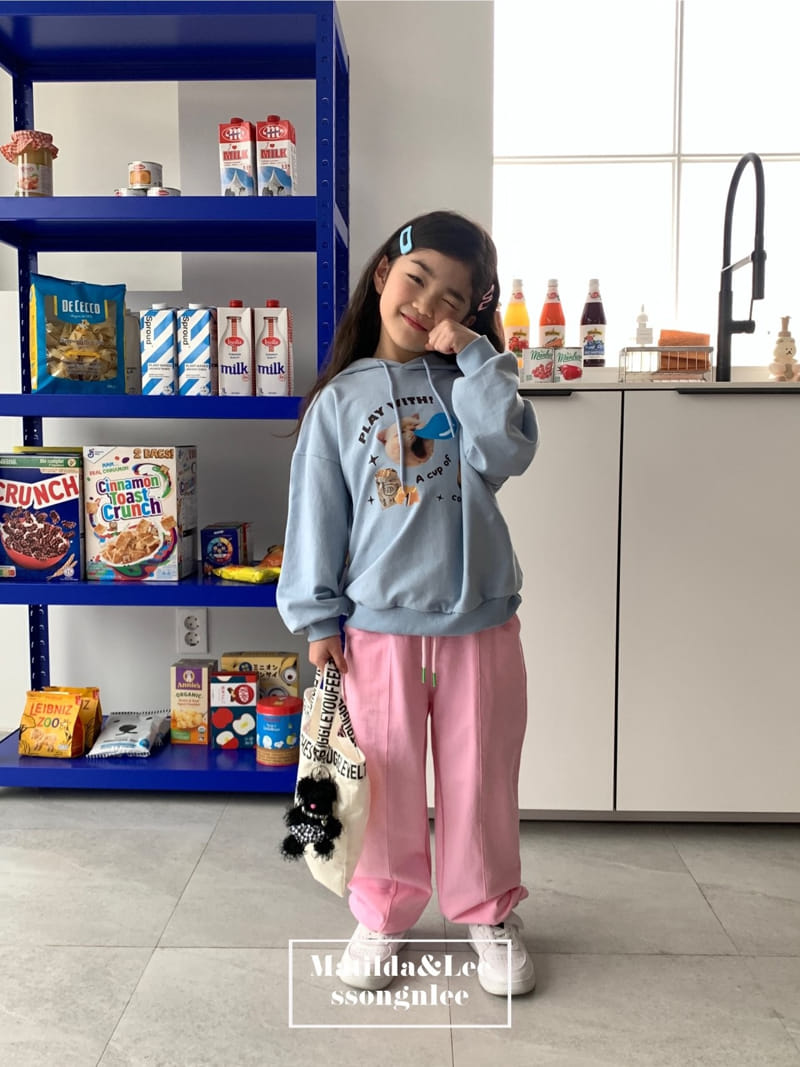 Matilda & Lee - Korean Children Fashion - #magicofchildhood - Lettering Jogger Pants - 2