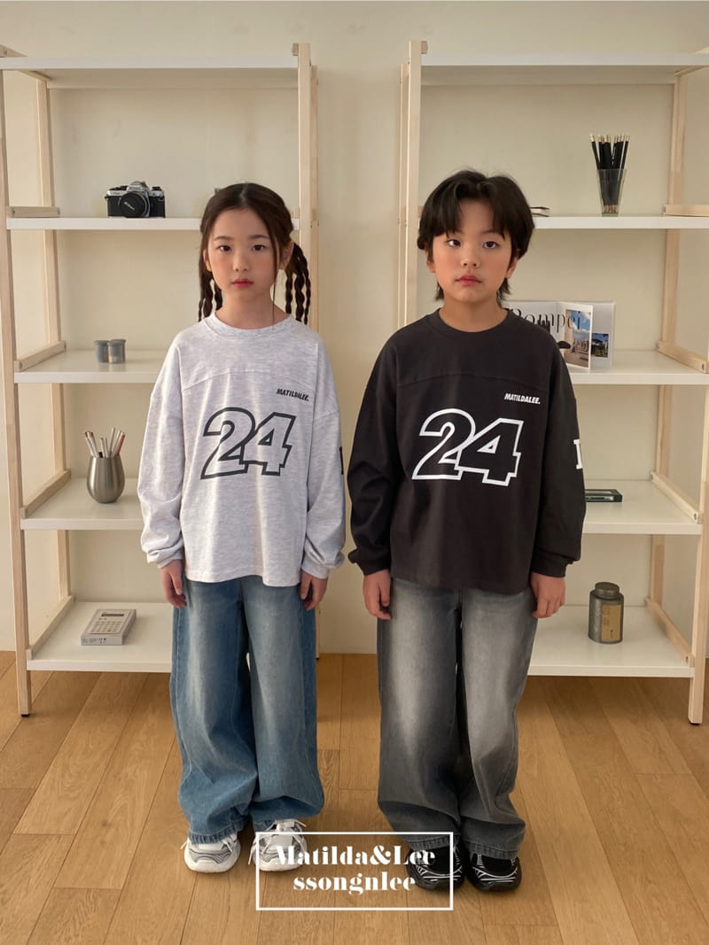 Matilda & Lee - Korean Children Fashion - #magicofchildhood - Wide Denim Pants - 11