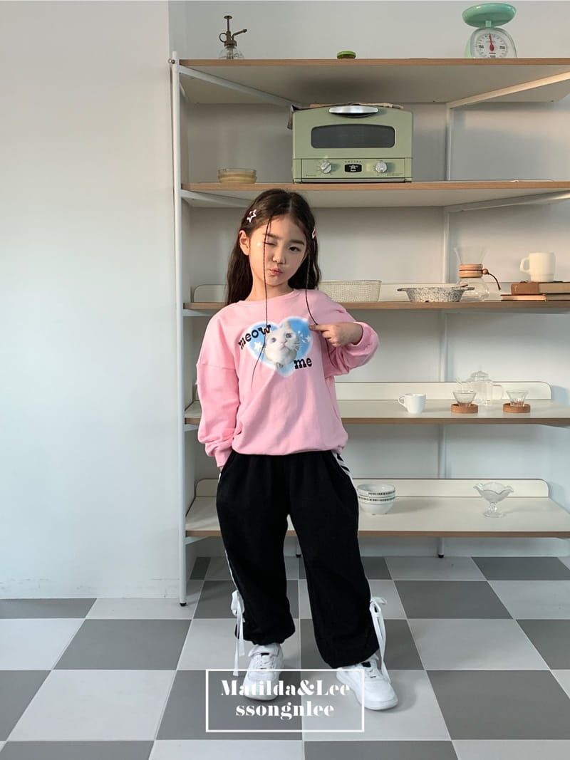 Matilda & Lee - Korean Children Fashion - #minifashionista - Miyawoo Cat Sweatshirt
