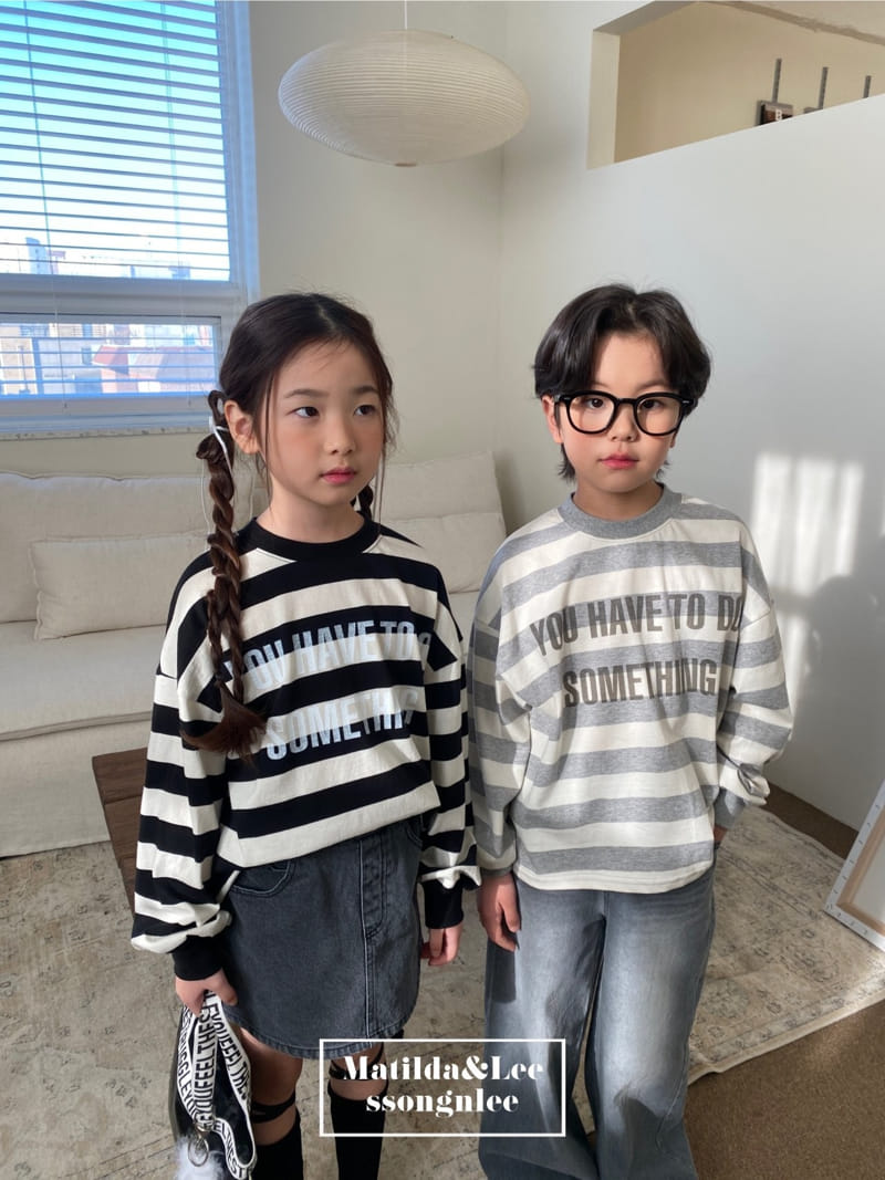 Matilda & Lee - Korean Children Fashion - #minifashionista - Something ST Tee - 8