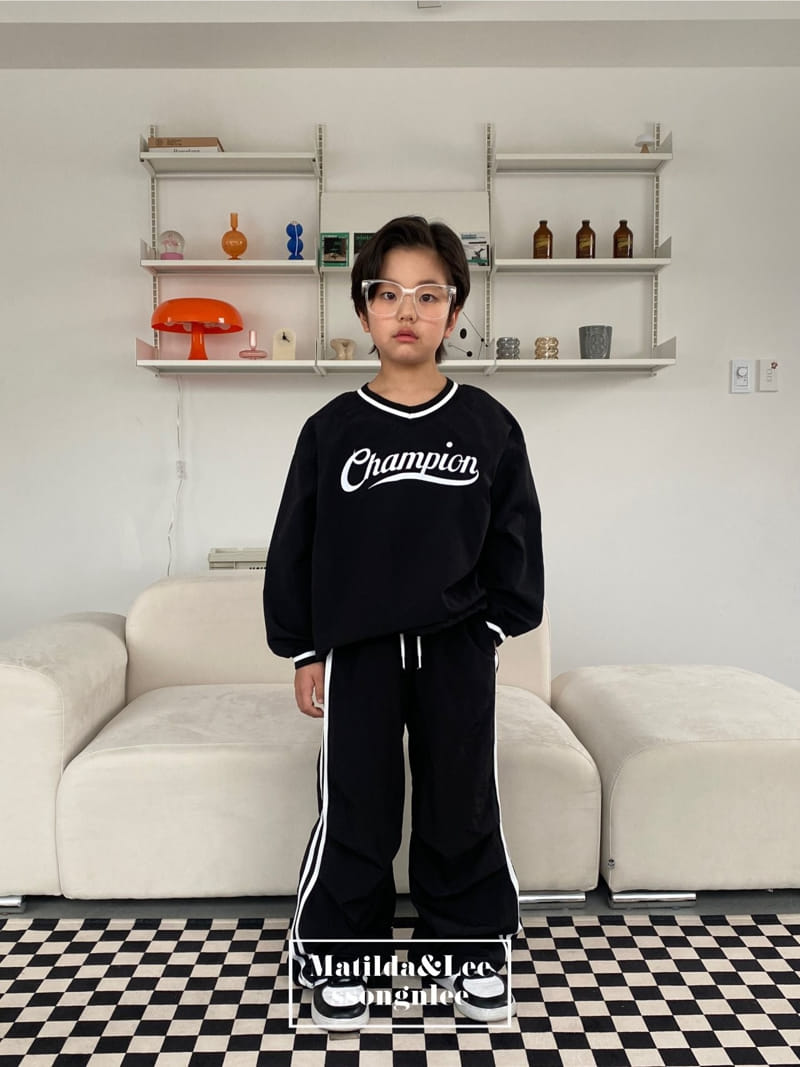 Matilda & Lee - Korean Children Fashion - #prettylittlegirls - Windbreak Sweatshirt