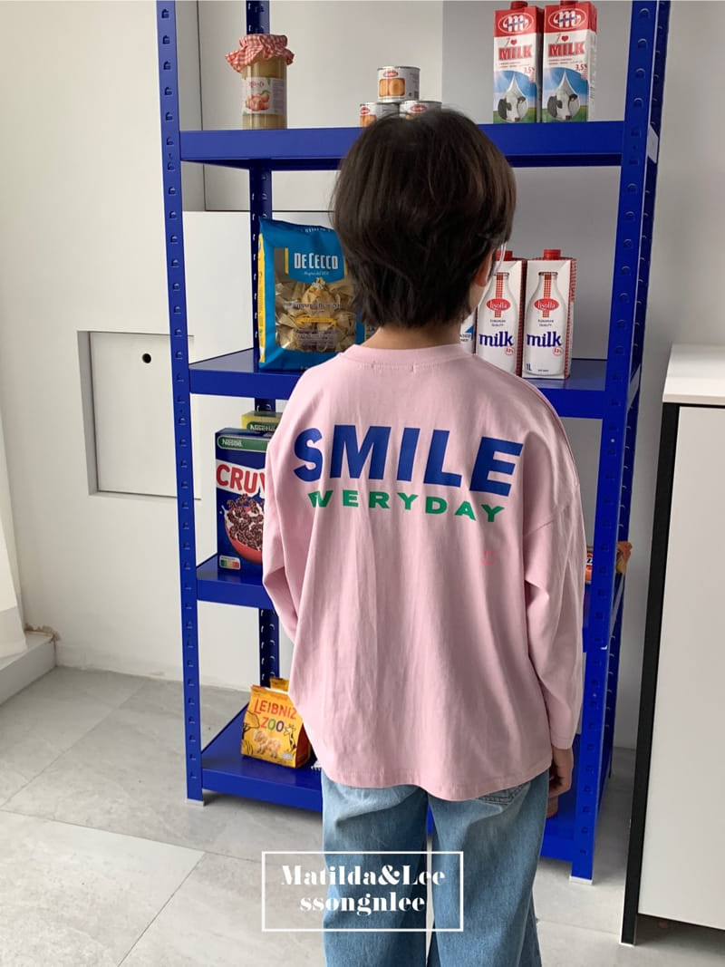 Matilda & Lee - Korean Children Fashion - #prettylittlegirls - Smile Tee - 10