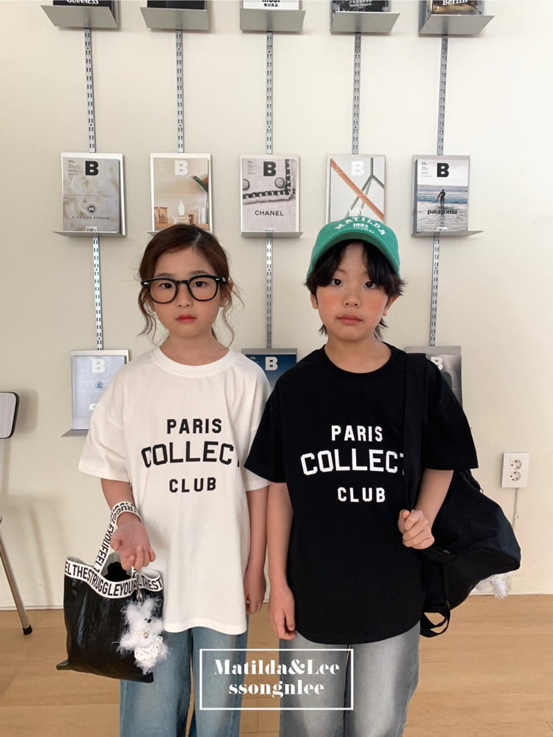 Matilda & Lee - Korean Children Fashion - #minifashionista - Paris Short Sleeve Tee - 4