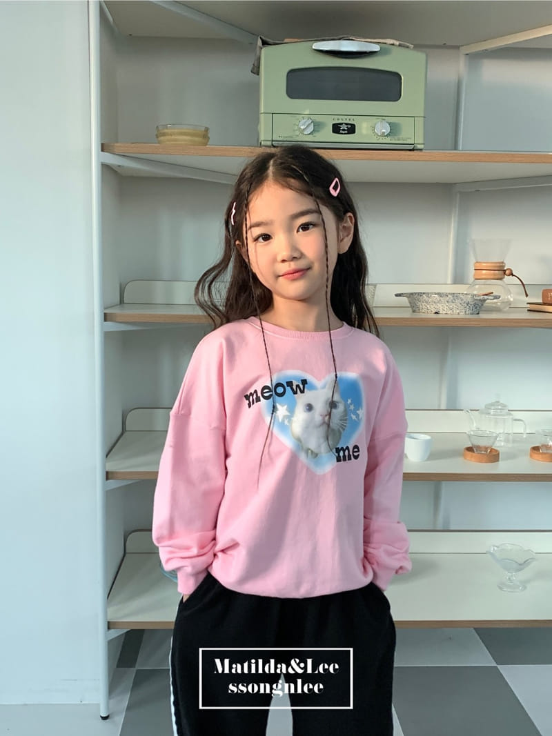 Matilda & Lee - Korean Children Fashion - #stylishchildhood - Miyawoo Cat Sweatshirt - 5