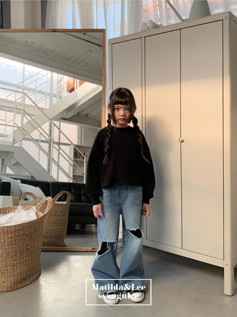 Matilda & Lee - Korean Children Fashion - #stylishchildhood - Back Heart Slit Tee - 3